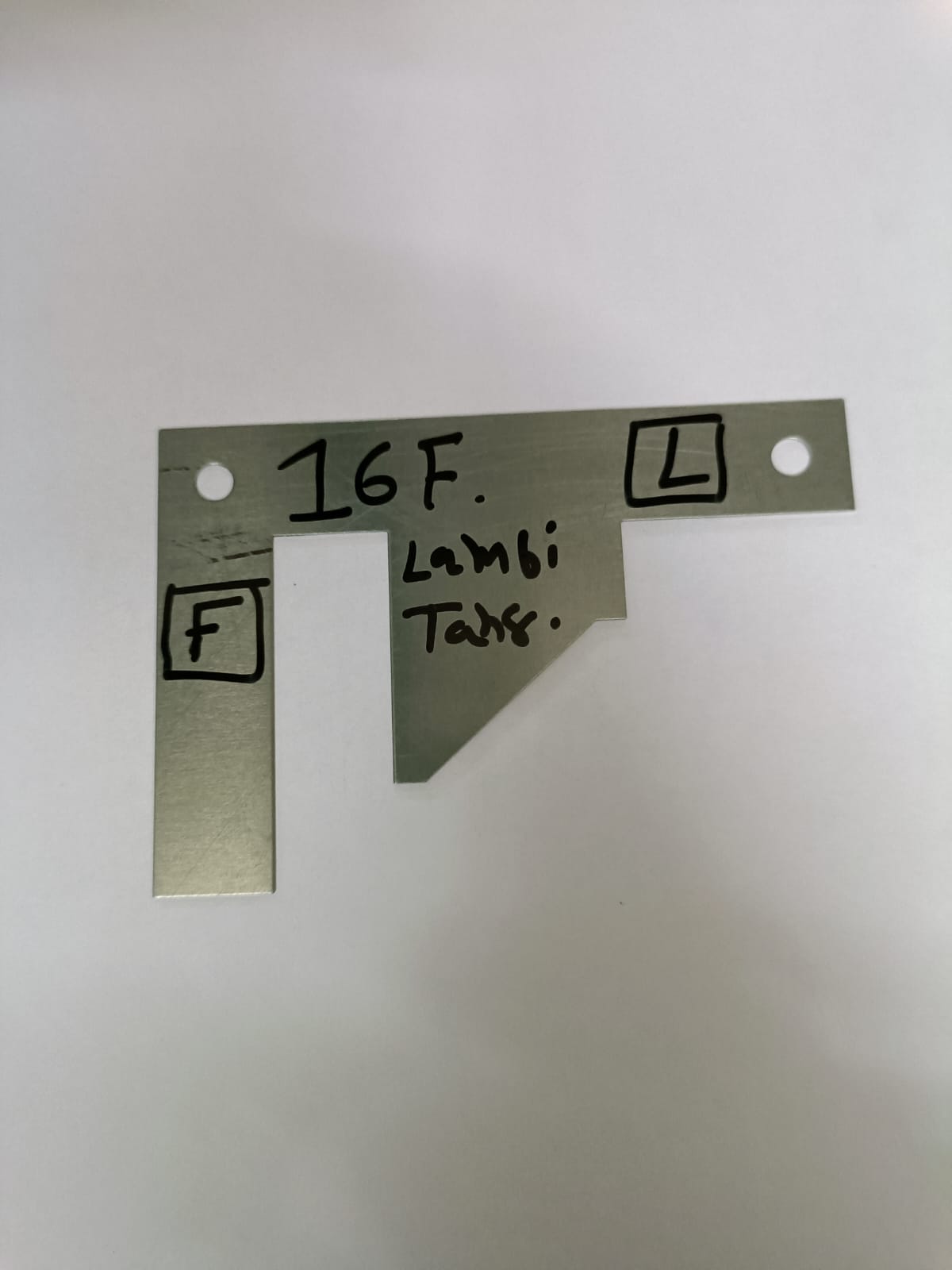 transformer lamination (f) type 16 long lage
