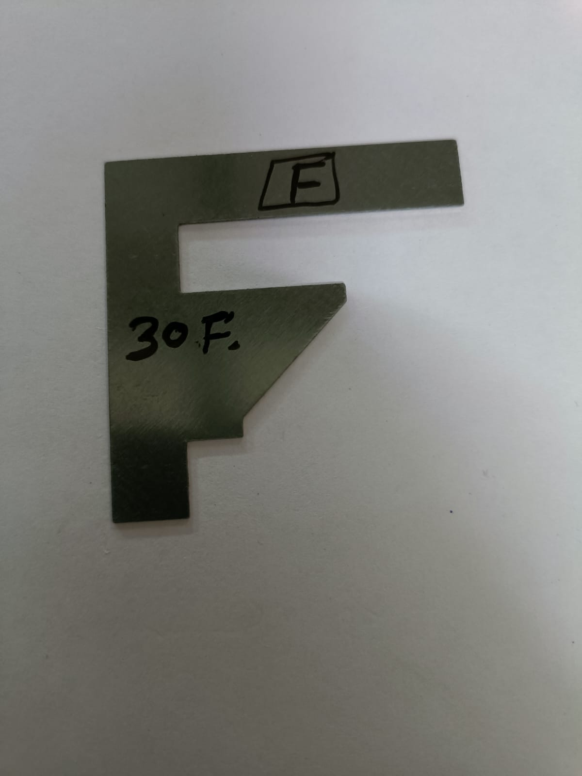 transformer lamination (f) type 30